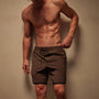 Curved Hem Board Short in Porcupine/Black | James Perse Los Angeles