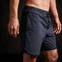 Y/OSEMITE Curved Hem Boardshort In True Navy/Black | James Perse Los Angeles