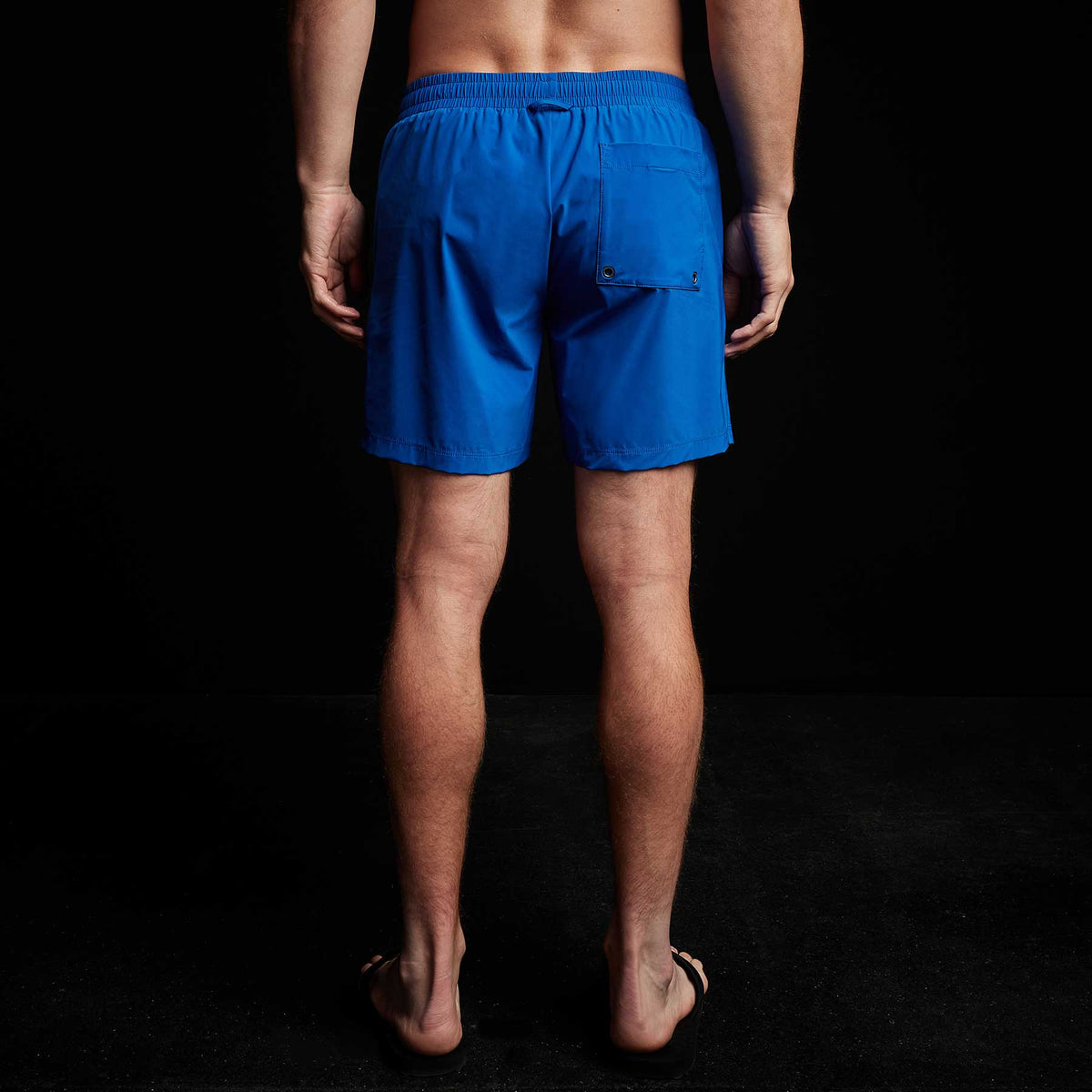 Y/OSEMITE Split Hem Board Short in Baltic Blue | James Perse Los Angeles