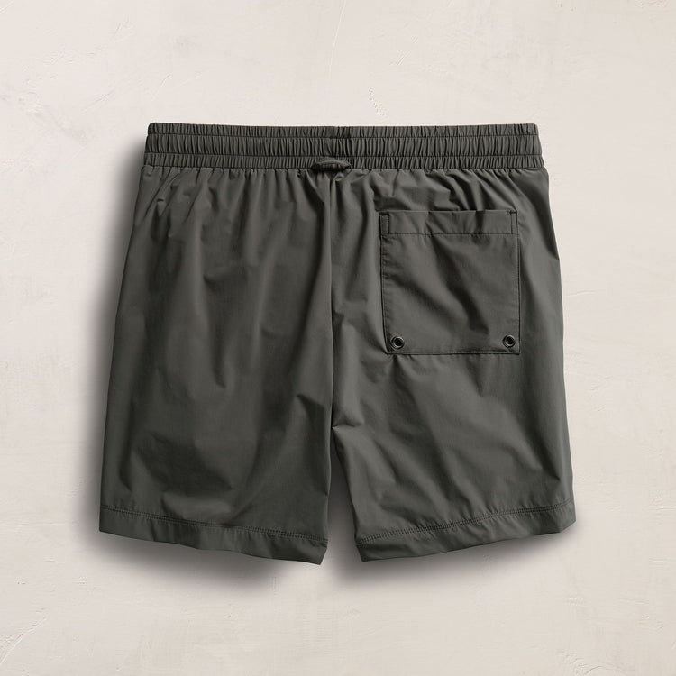 Split Hem Boardshort - Granite