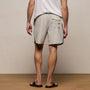 Retro Boardshort in Salt/Black | James Perse Los Angeles