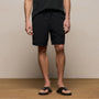 Contrast Piped Boardshort in Black/Carbon | James Perse Los Angeles