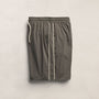 Contrast Piped Boardshort in Granite/Ivory | James Perse Los Angeles