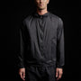 Lightweight Hooded Windbreaker in Black | James Perse Los Angeles