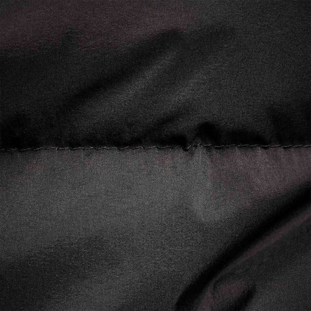 Side Stripe Down Funnel Jacket in Black/Black | James Perse Los Angeles