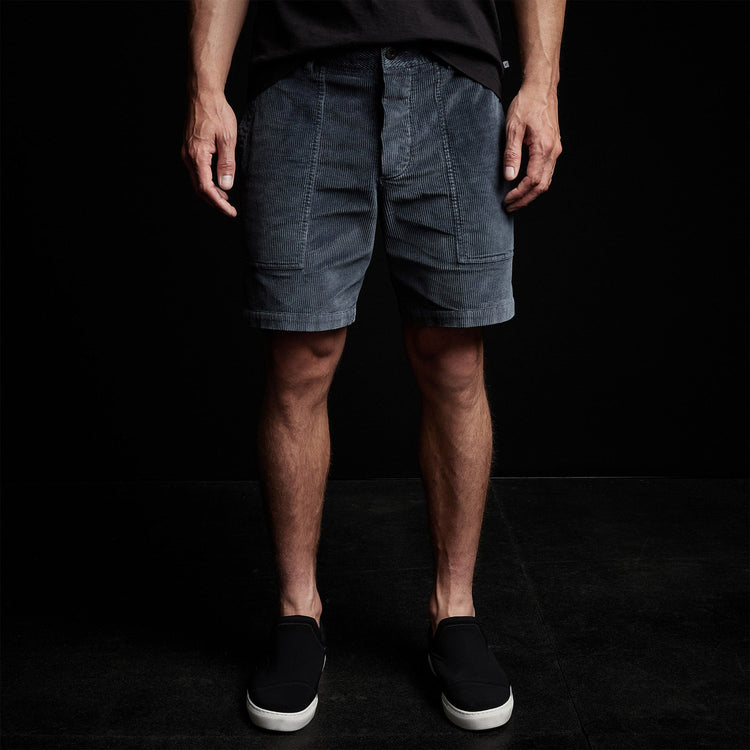 Venice Beach Corduroy Short in Maine Pigment | James Perse Los Angeles