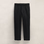 Wool Cashmere Flannel Pant in Black | James Perse Los Angeles FLAT