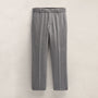 Wool Cashmere Flannel Pant in Heather Grey | James Perse Los Angeles FLAT