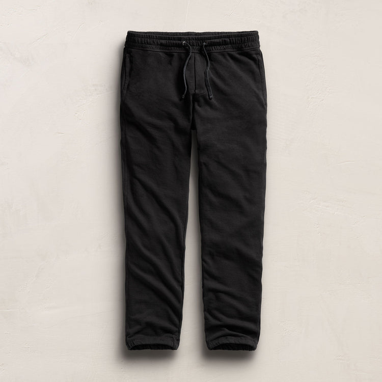 Vintage French Terry Sweatpant - Black