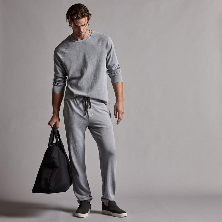 Vintage French Terry Sweatpant in Breeze Pigment | James Perse Los Angeles