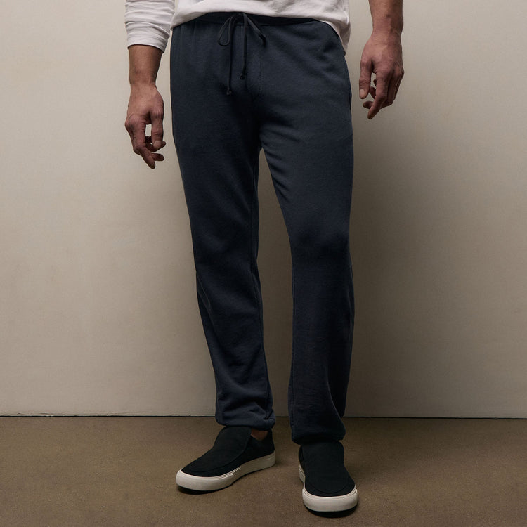 Vintage French Terry Sweatpant in Deep Pigment | James Perse Los Angeles
