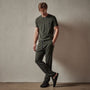 Vintage French Terry Sweatpant in Dark Olive Pigment | James Perse Los Angeles