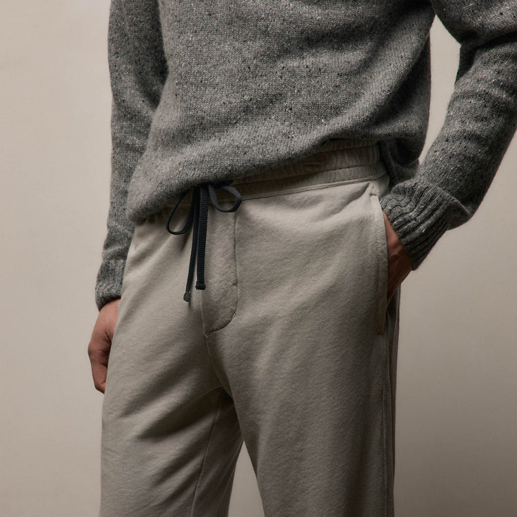 Vintage French Terry Sweatpant in Fog Pigment | James Perse Los Angeles