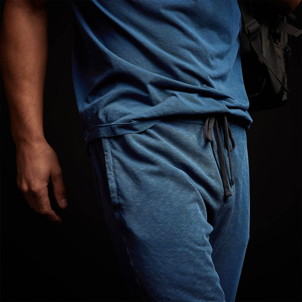 Vintage French Terry Sweatpant in Lake Pigment | James Perse Los Angeles