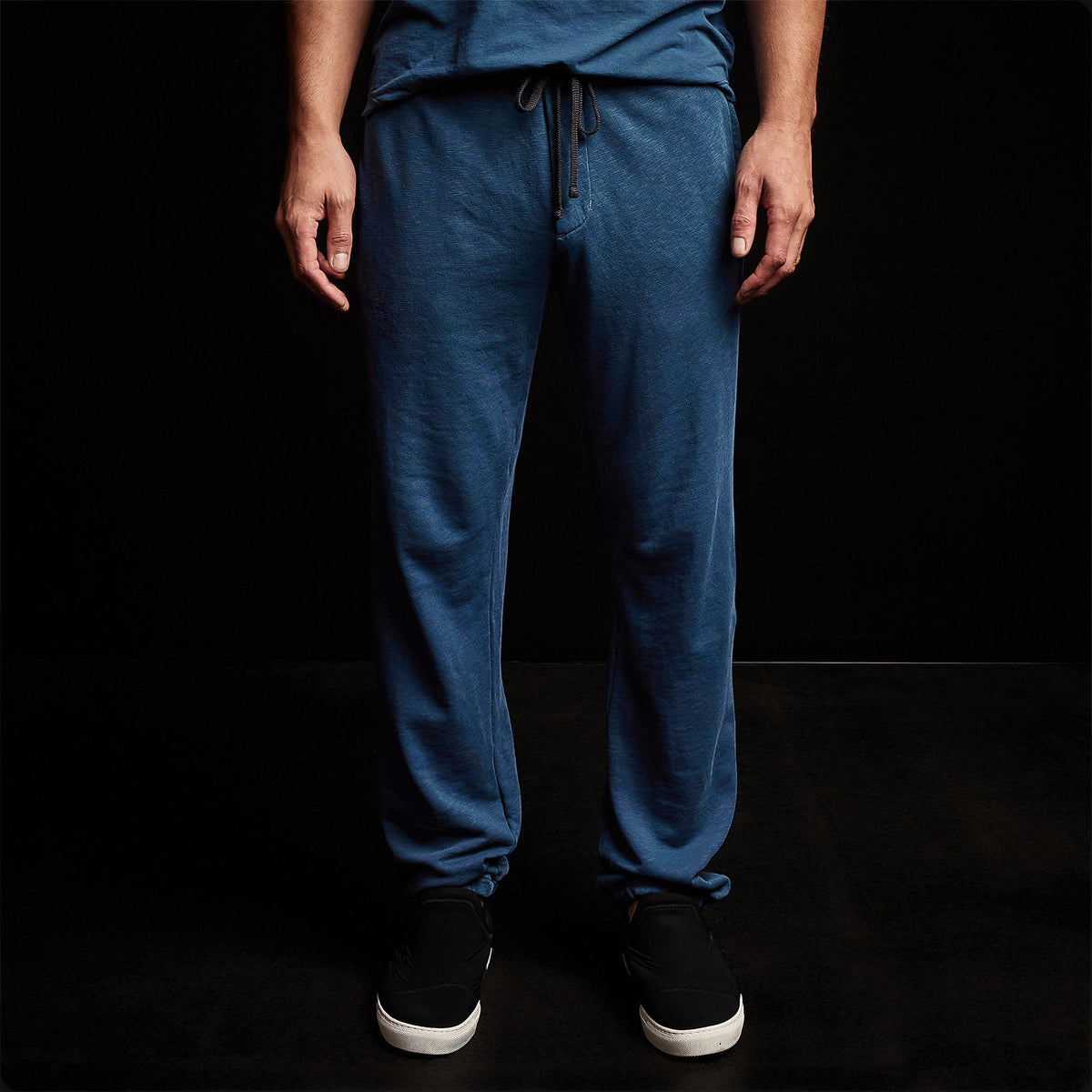 Vintage French Terry Sweatpant in Lake Pigment | James Perse Los Angeles
