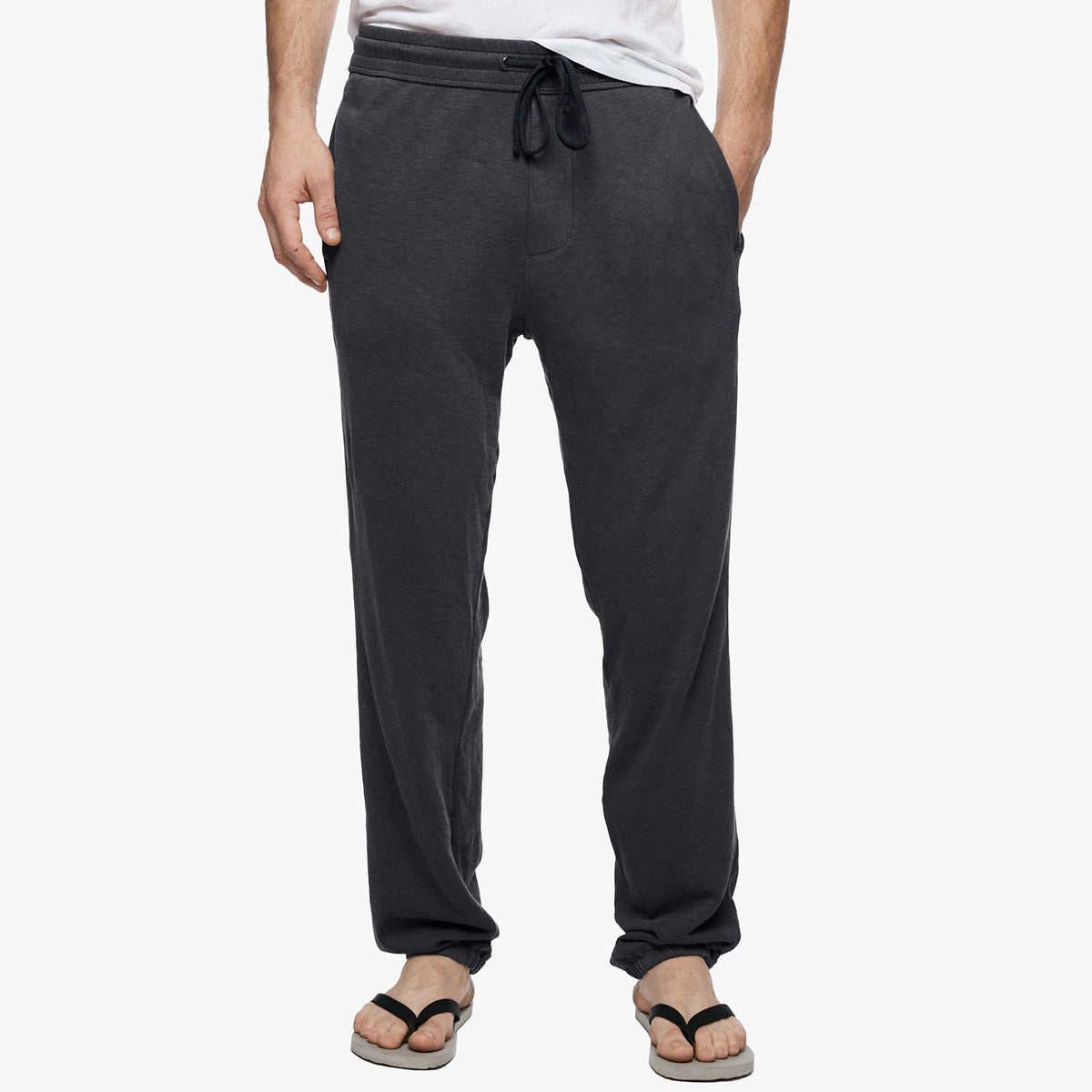 Vintage French Terry Sweatpant in Magma Pigment | James Perse Los Angeles
