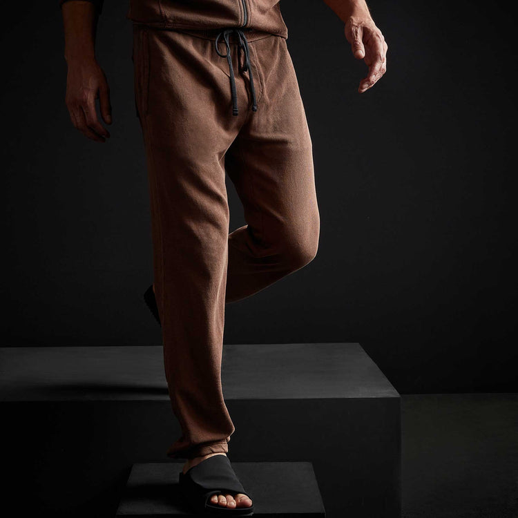 Vintage French Terry Sweatpant in Malt Pigment | James Perse Los Angeles