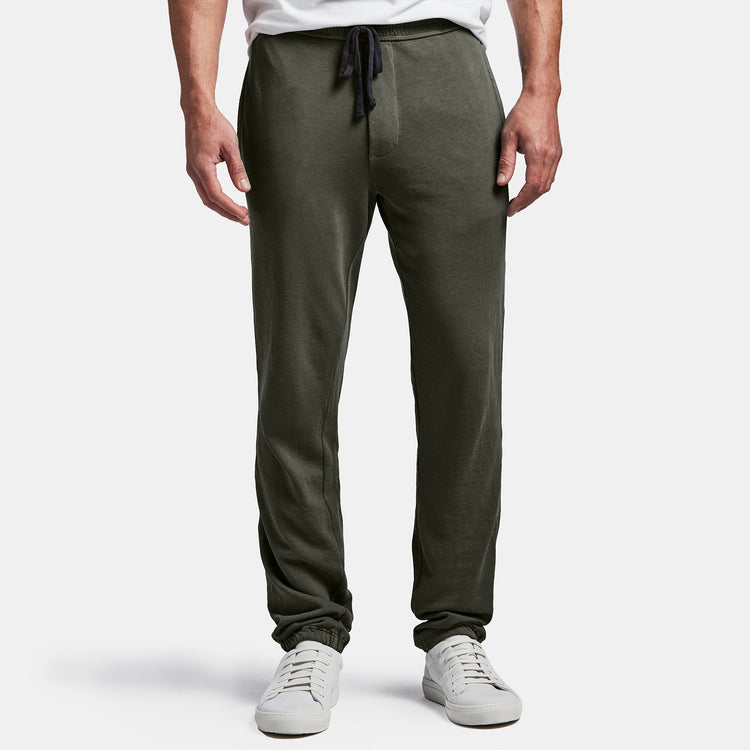 Vintage French Terry Sweatpant in Marsh Pigment | James Perse Los Angeles