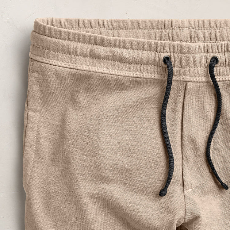 Vintage French Terry Sweatpant in Stone Pigment | James Perse Los Angeles FLAT