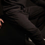 Vintage Fleece Contrast Waist Sweatpant - Black | James Perse Los Angeles