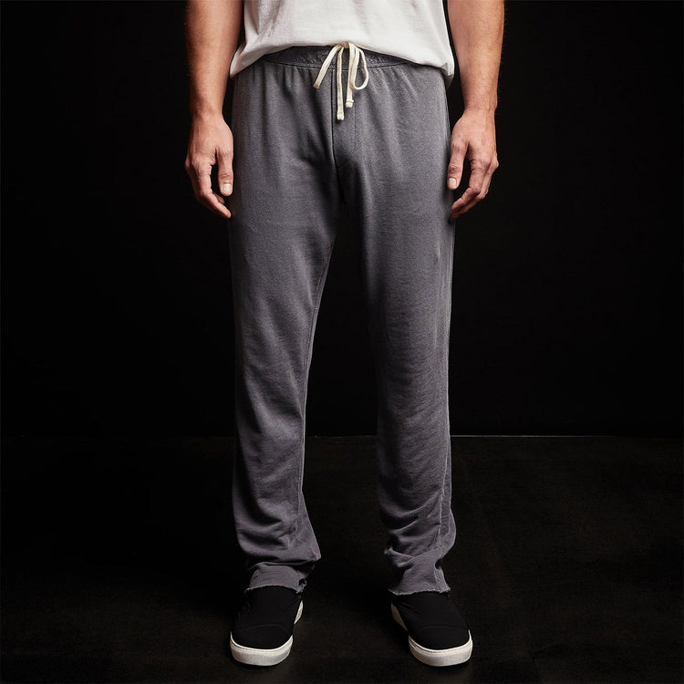 Vintage Fleece Contrast Waist Sweatpant in North Pigment | James Perse Los Angeles