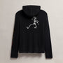 Men's French Terry Hoodie Grateful Dead in Black | James Perse Los Angeles