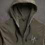 JP x LA in Zipup Hoodie in Platoon Pigment | James Perse Los Angeles