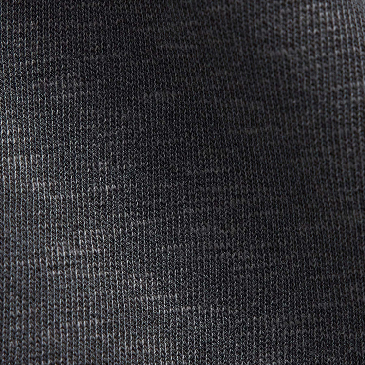Graphic French Terry Zip Up in Carbon Pigment/Blue | James Perse Los Angeles
