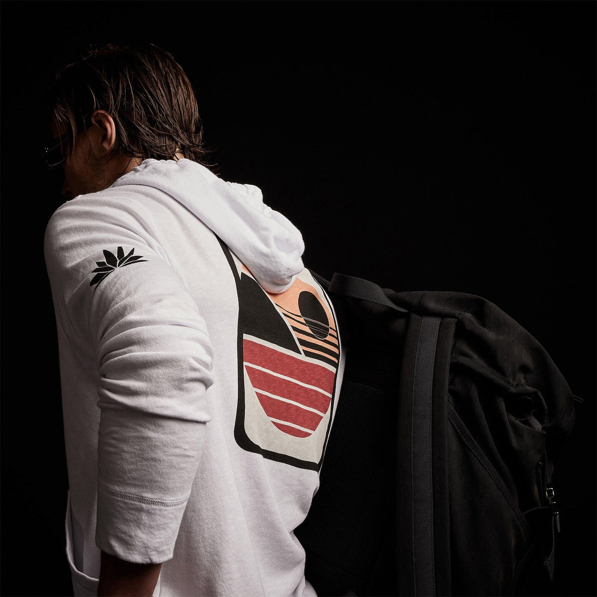 Malibu Shoreline Zip Up  in White | James Perse Los Angeles