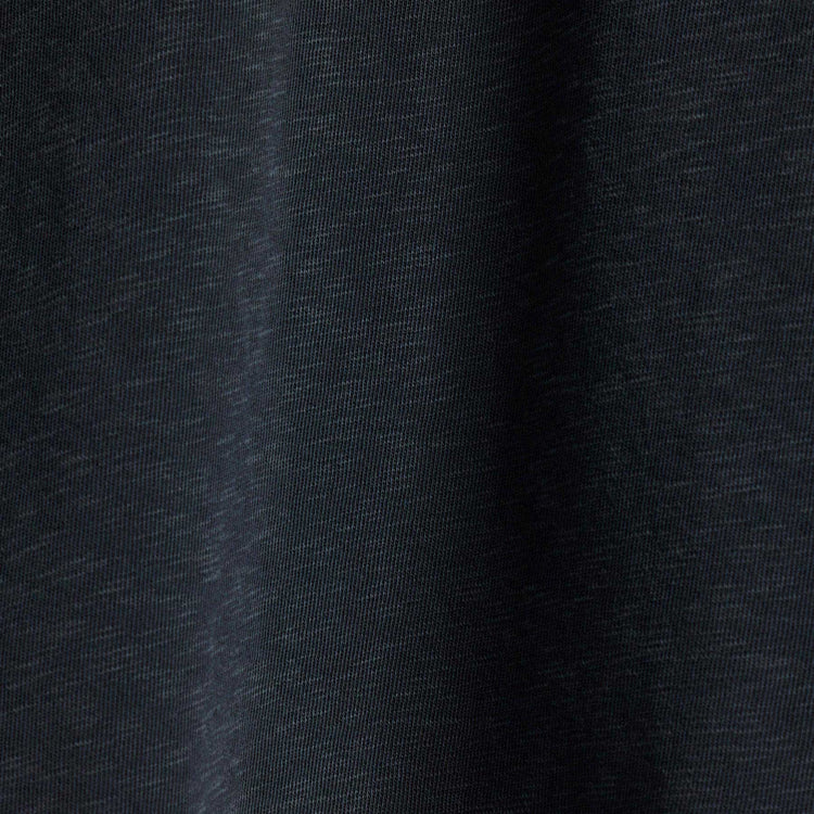 Vintage French Terry Zip Up Hoodie in Blue Noir Pigment | James Perse Los Angeles
