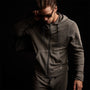 Vintage French Terry Zip Up Hoodiein Burro Pigment | James Perse Los Angeles