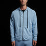 Vintage French Terry Zip Up Hoodiein Delta Pigment | James Perse Los Angeles