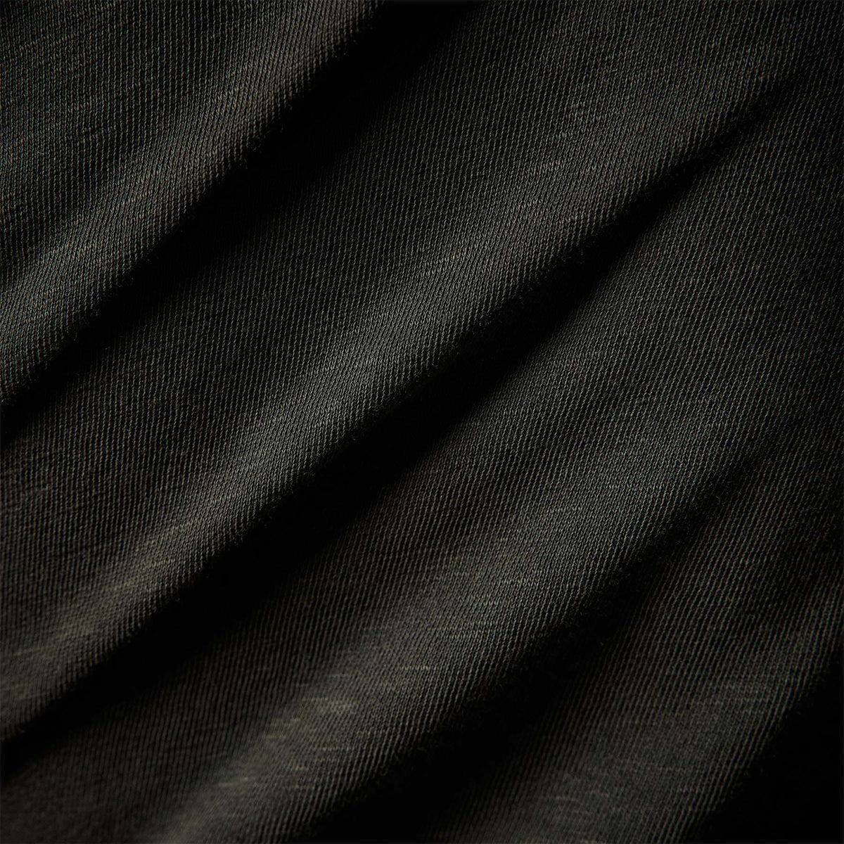 Vintage French Terry Zip Up Hoodie in Dark Olive Pigment | James Perse Los Angeles
