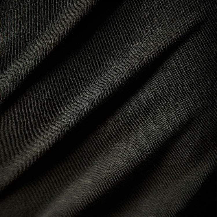 Vintage French Terry Zip Up Hoodie in Dark Olive Pigment | James Perse Los Angeles