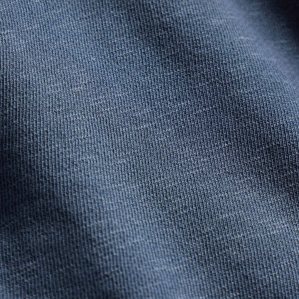 Vintage French Terry Zip Up Hoodie in Danube Pigment | James Perse Los Angeles