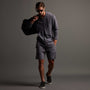 Vintage French Terry Zip Up Hoodiein Flannel Pigment | James Perse Los Angeles
