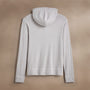 Vintage French Terry Zip Up Hoodie in Light Mist Pigment | James Perse Los Angeles
