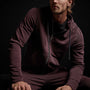 Vintage French Terry Zip Up Hoody in Napa Pigment | James Perse Los Angeles