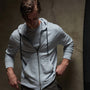 Vintage French Terry Zip Up Hoodie in Open Sky Pigment | James Perse Los Angeles