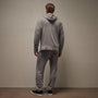 Vintage French Terry Zip Up Hoodie in Silver Grey Pigment | James Perse Los Angeles