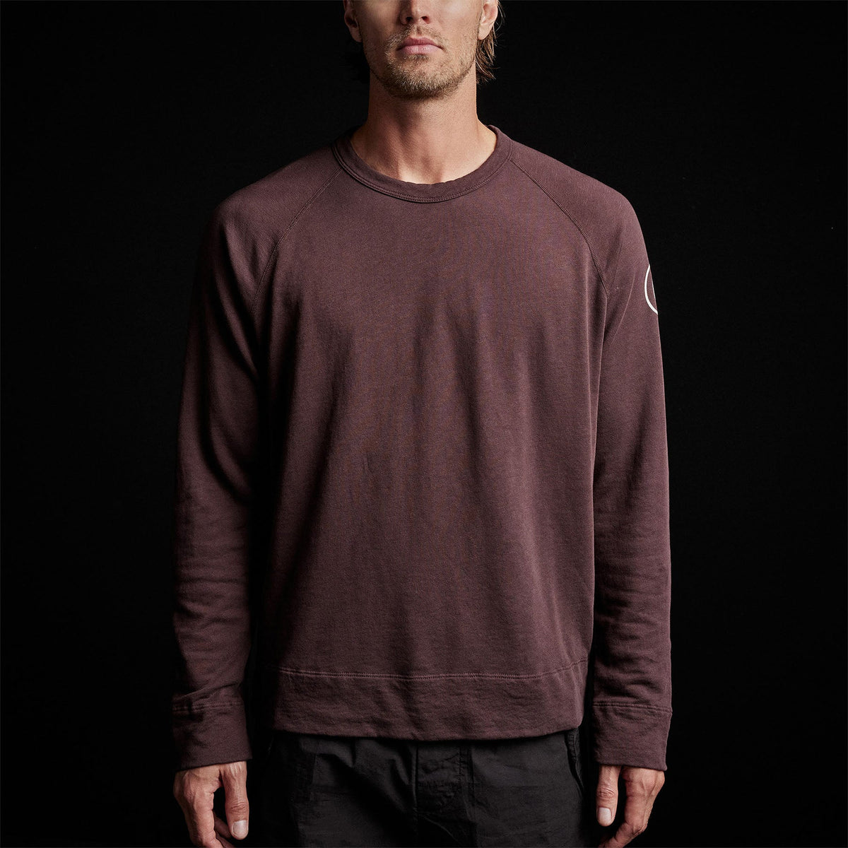 Pullover Raglan Lotus & Ca in Dahlia | James Perse Los Angeles