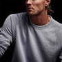 Vintage French Terry Sweatshirt in Aura Pigment | James Perse Los Angeles