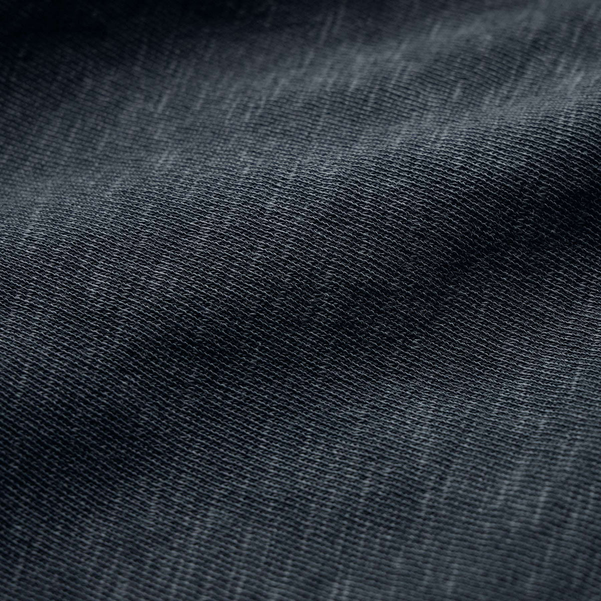 Vintage French Terry Sweatshirt in Blue Noir Pigment | James Perse Los Angeles