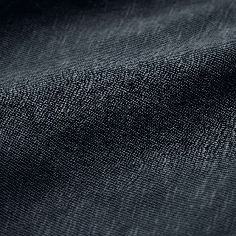 Vintage French Terry Sweatshirt in Blue Noir Pigment | James Perse Los Angeles
