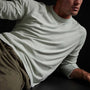 Vintage French Terry Sweatshirt in Celery Pigment | James Perse Los Angeles