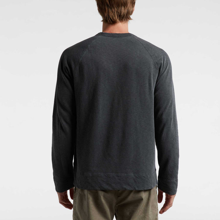 Vintage French Terry Sweatshirt in Carbon | James Perse Los Angeles