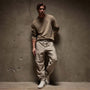 Vintage French Terry Sweatshirt in Cashew Pigment | James Perse Los Angeles