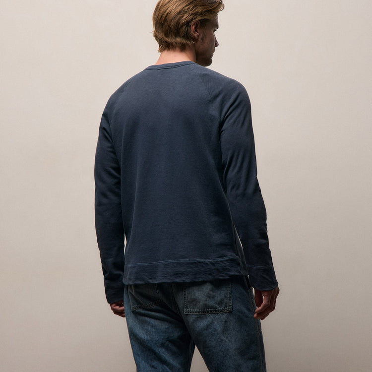 Vintage French Sweatshirt in Deep Pigment | James Perse Los Angeles