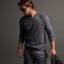 Vintage French Terry Sweatshirt in Flannel Pigment | James Perse Los Angeles