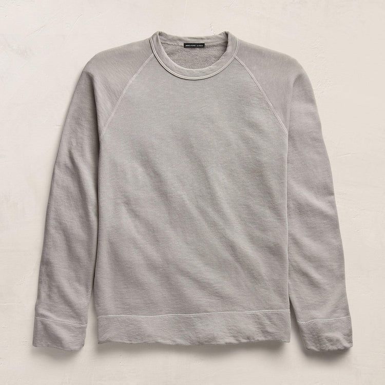Vintage French Sweatshirt in Fog Pigment | James Perse Los Angeles